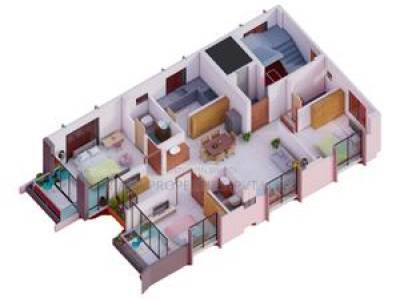 3 Bedroom Apartment in Riant Haque Villa, Uttara for sale